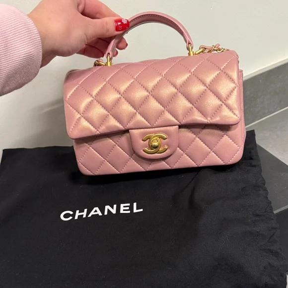 Chanel Mini Top Handle Bag - Picture 7 of 8